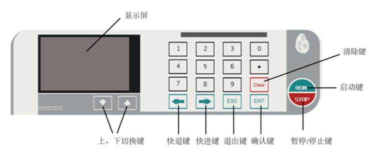 WH-SP-01單通道微量注射泵產品外觀操作界面,全程按鍵觸點設置 WH-SP-01單通道微量注射泵產品外觀操作界面,全程按鍵觸點設置