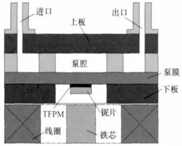 無閥電磁驅(qū)動(dòng)微泵 無閥電磁驅(qū)動(dòng)微泵