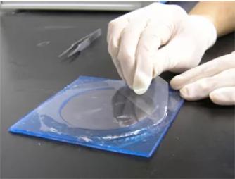 圖1 PDMS翻模操作