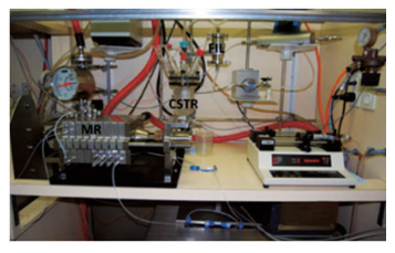 圖5二硝基乙烷合成的微反應系統