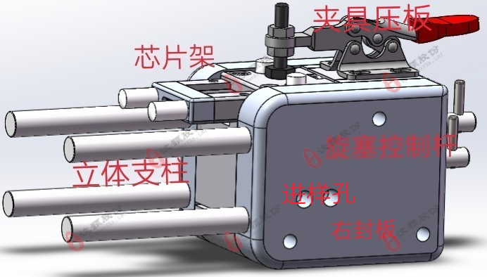 液滴產(chǎn)生、收集、分析模塊于一體的裝置特征圖解 液滴產(chǎn)生、收集、分析模塊于一體的裝置特征圖解