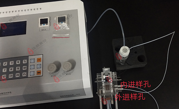 液滴進(jìn)樣測(cè)試效果連接圖 液滴進(jìn)樣測(cè)試效果連接圖