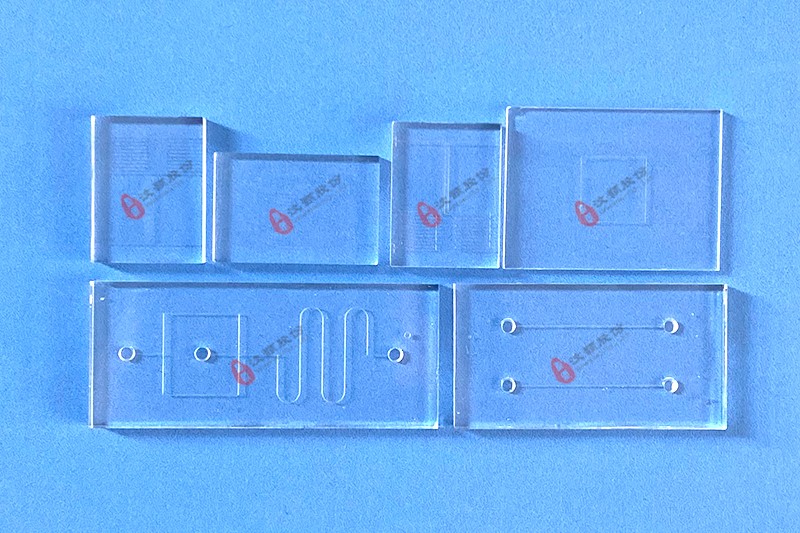 Glass microfluidic chip Glass microfluidic chip